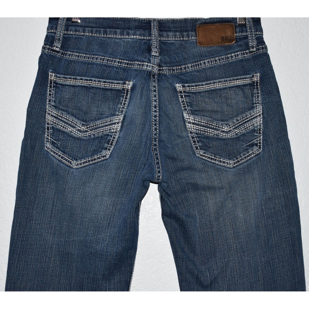 BKE Jake Straight Leg Jeans Mens 31x34 Inseam 33.5 Stretch Denim ABP15248 5-Pkt